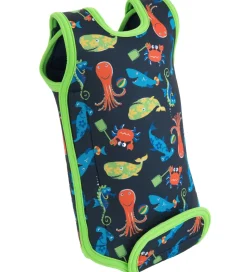 Konfidence Våddragt - BabyWarma - Sea Friends Navy/Lime