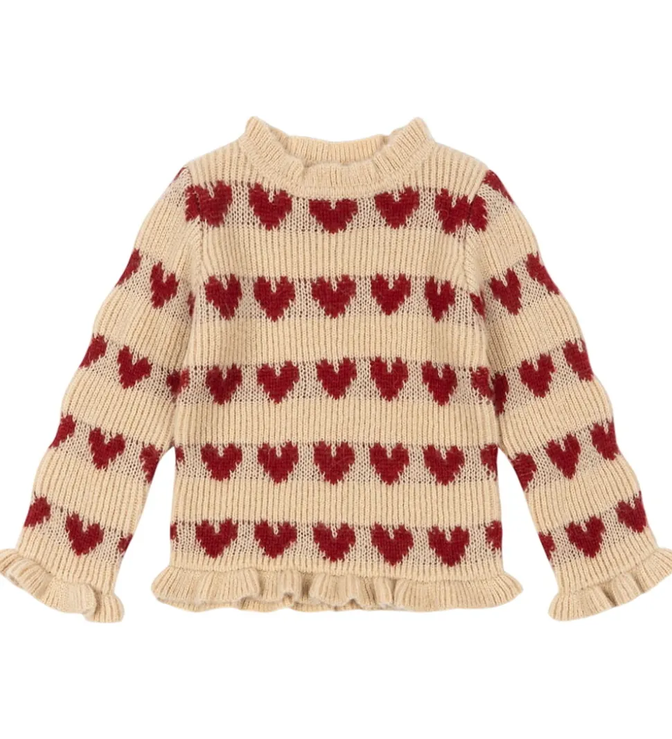 Konges Sløjd Bluse - Uld - Strik - Laula - Heart