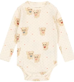 Konges Sløjd Body l/æ - Minnie - Miao Amore m. Hulmønster