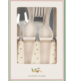 Konges Sløjd Børnebestik - Navy Dots