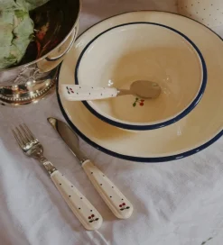 Konges Sløjd Børnebestik - Navy Dots