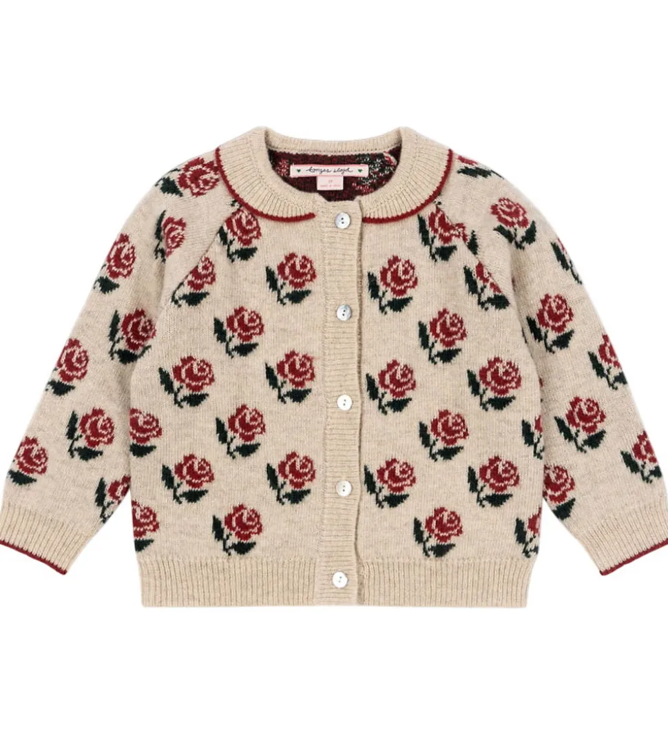 Konges Sløjd Cardigan - Uld/Polyamid - Belou - Rose