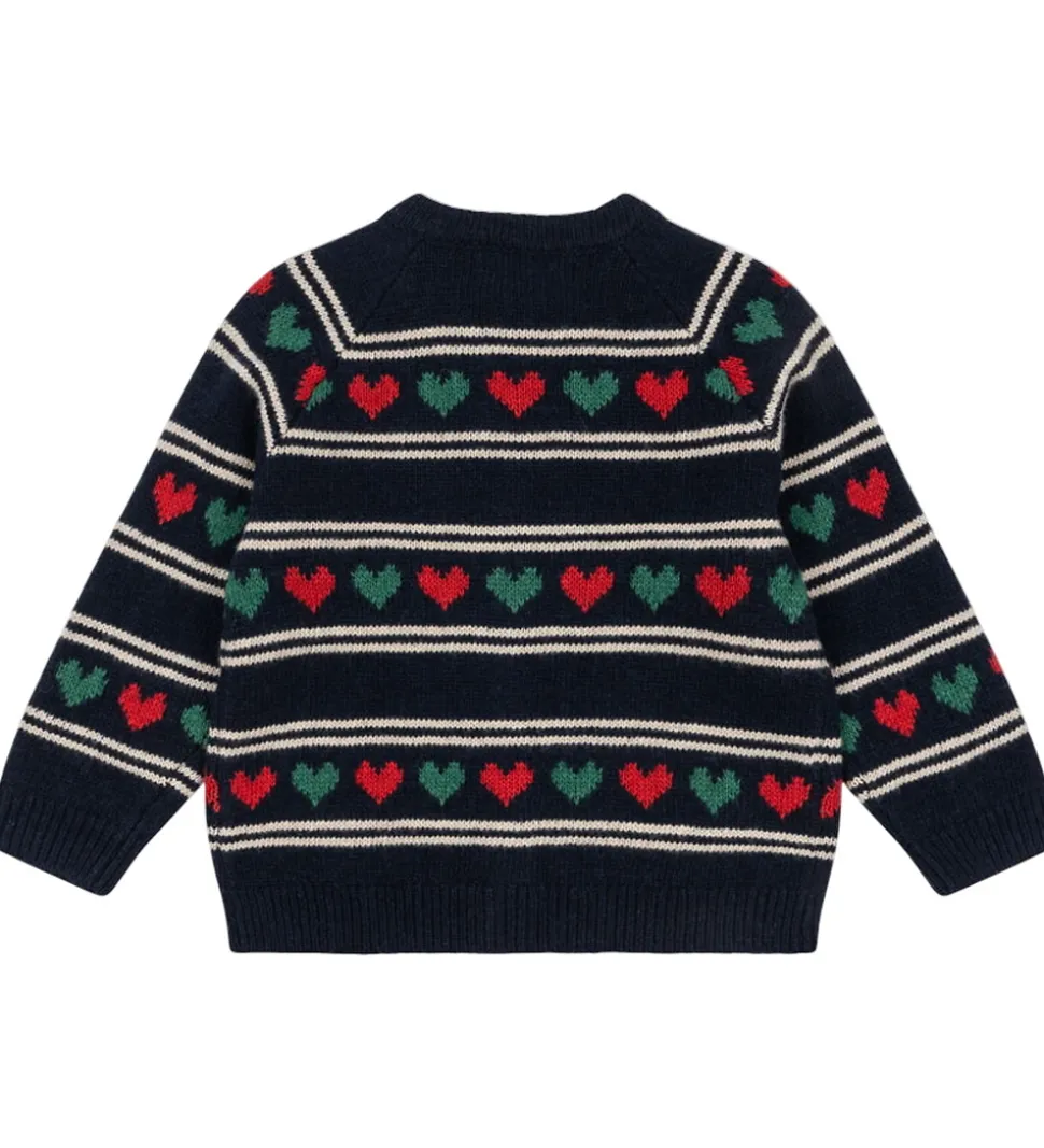 Konges Sløjd Cardigan - Uld/Polyamid - Belou - Heart