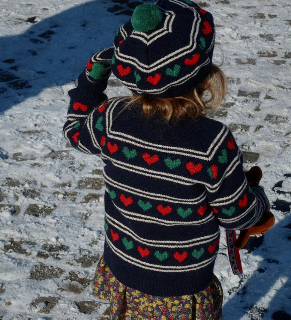 Konges Sløjd Cardigan - Uld/Polyamid - Belou - Heart