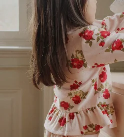 Konges Sløjd Cardigan - Velour - Velula - Midori Rosso