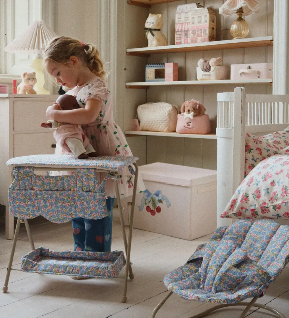 Konges Sløjd Dukke Puslebord - Fleur Rosier