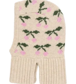 Konges Sløjd Elefanthue - Uld - Strik - 1-lags - Belou - Cherry