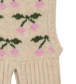 Konges Sløjd Elefanthue - Uld - Strik - 1-lags - Belou - Cherry