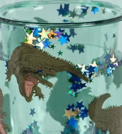 Konges Sløjd Glitterkopper - 2-pak - Crocodile