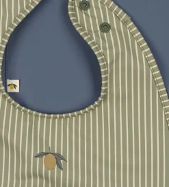 Konges Sløjd Hagesmække - 2-Pak - Tea Stripe/Flint Stone