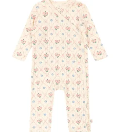 Konges Sløjd Heldragt - Rib - Minnie - Fleur Decor m. Hulmønster