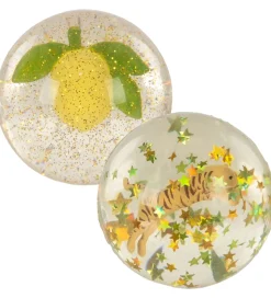 Konges Sløjd Hoppebolde - 2-pak - Lemon/Tiger