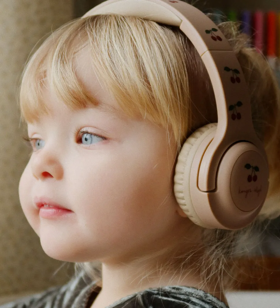 Konges Sløjd Høretelefoner - Trådløs - 85db - Cherry Blush