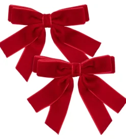 Konges Sløjd Hårsløjfe - 2-pak - 8 cm - Barbados Cherry
