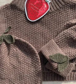 Konges Sløjd Hue - Uld - Strik - Fruity - Bunny Brown Melange