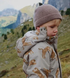 Konges Sløjd Hue - Uld - Strik - Fruity - Bunny Brown Melange