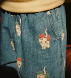 Konges Sløjd Jeans - Magot - Bow Kitty Denim