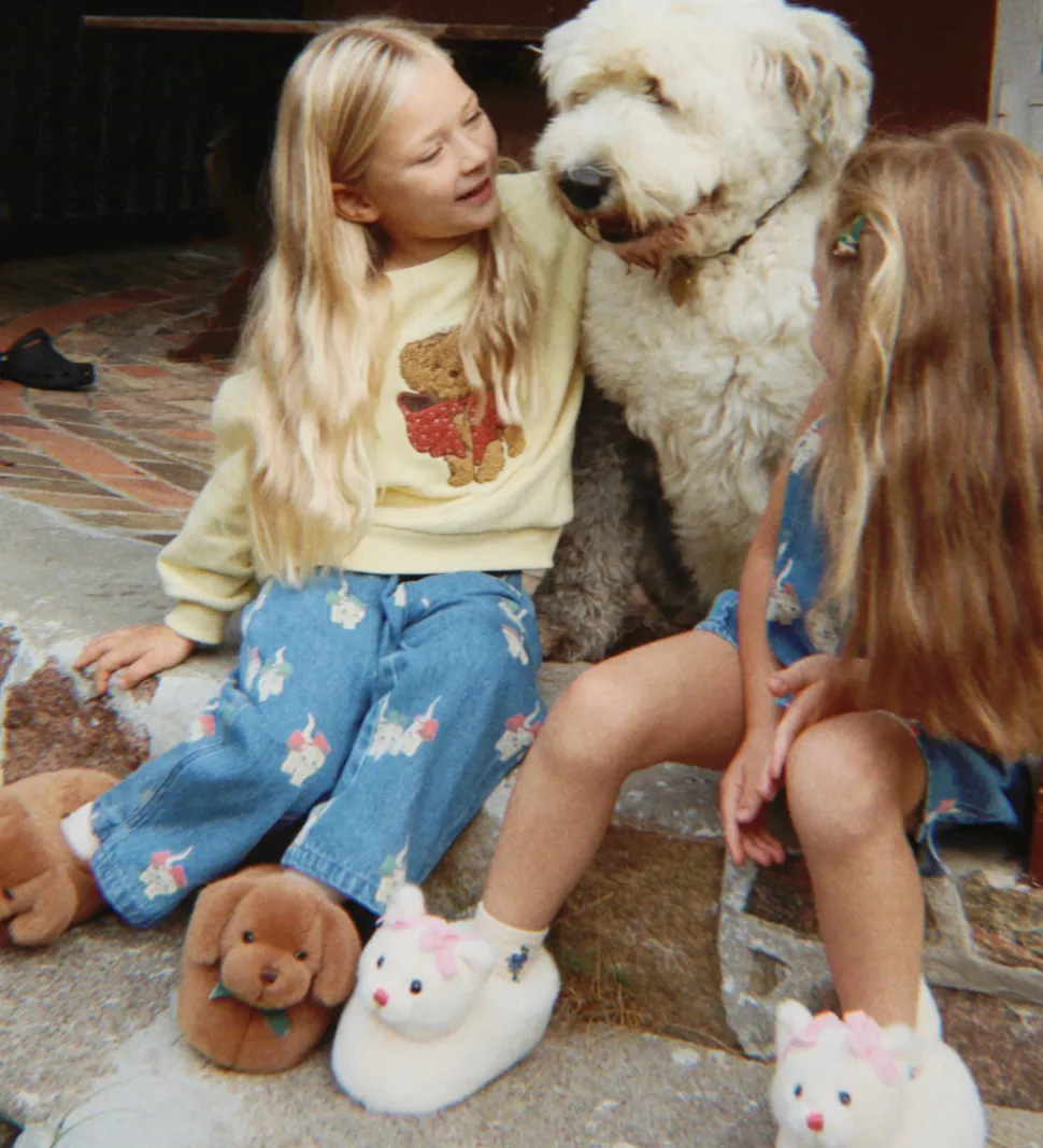 Konges Sløjd Jeans - Magot - Bow Kitty Denim