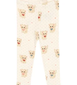 Konges Sløjd Leggings - Minnie - Miao Amore m. Hulmønster
