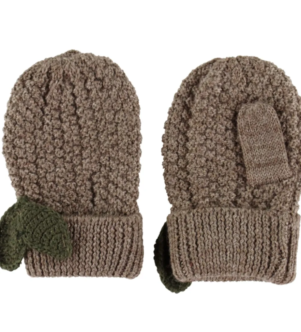 Konges Sløjd Luffer - Strik - Fruity - Bunny Brown Melange