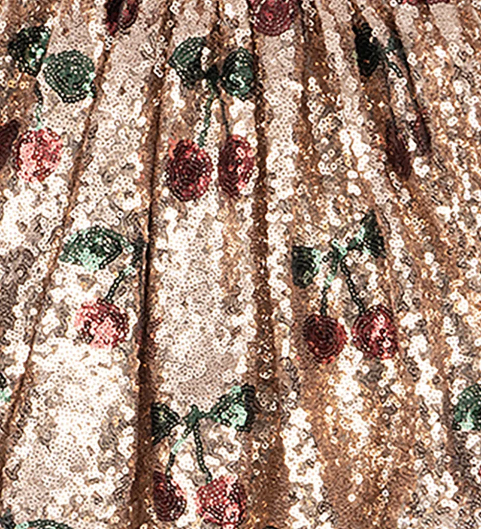 Konges Sløjd Nederdel - Pailletter - Starla - Ma Grande Cerise