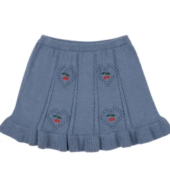 Konges Sløjd Nederdel - Strik - Soleil - Country Blue