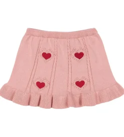 Konges Sløjd Nederdel - Strik - Soleil - Silver Pink