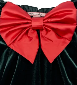 Konges Sløjd Nederdel - Velour - Gia Bow - Pine Grove