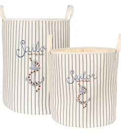 Konges Sløjd Opbevaringskurve - 2 stk. - Sailor Stripe