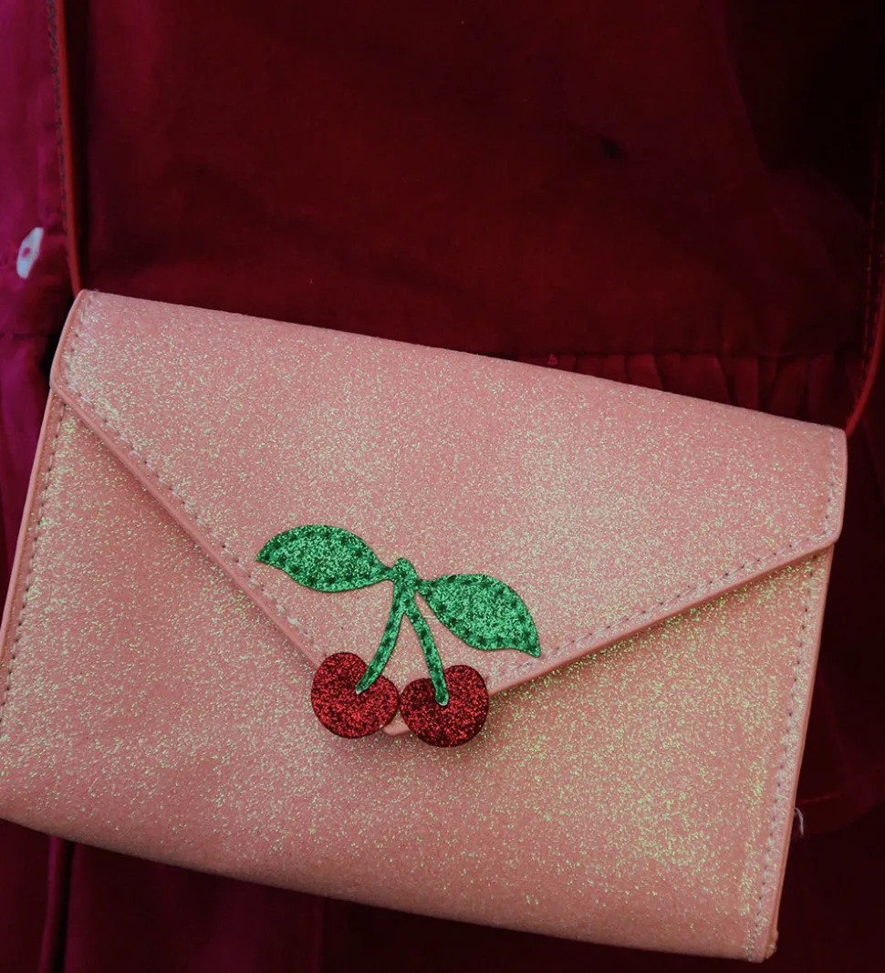 Konges Sløjd Pung - Love Letter - Pink Glitter