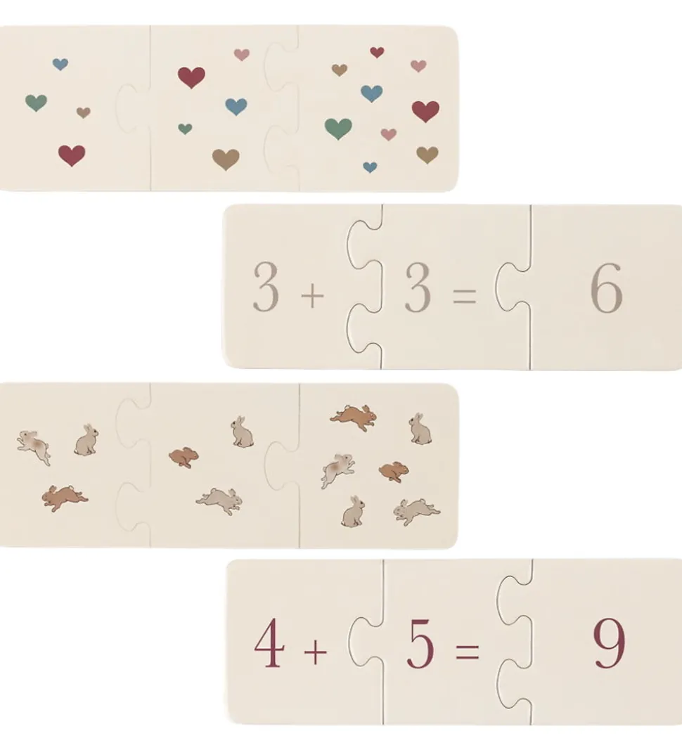 Konges Sløjd Puslespil - 27 Brikker - Puzzle Math - Multi