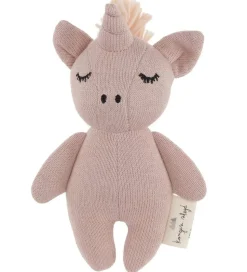 Konges Sløjd Rangle - Mini Unicorn - Rose Fawn