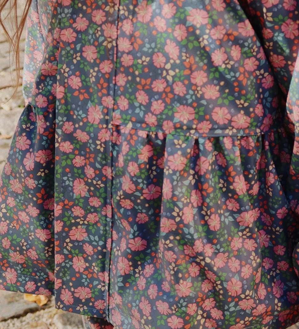 Konges Sløjd Regntøj m. Seler/Fleece - PU - Palme - Kyoto