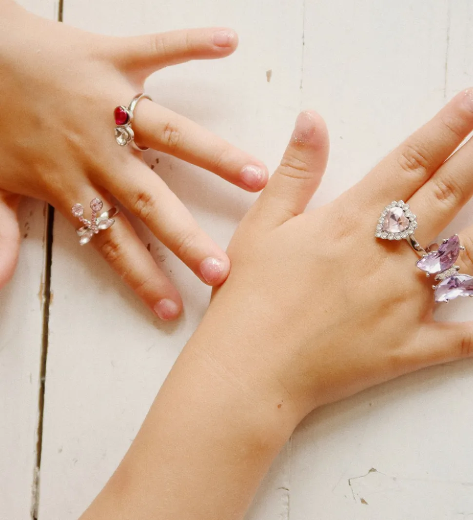 Konges Sløjd Ringe - Dreamy - 14-pak - Multifarvet