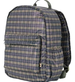 Konges Sløjd Rygsæk - PU - Rainy - Midi - Laurel Blue Check