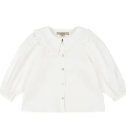 Konges Sløjd Skjorte - Coeur Collar - Optic White