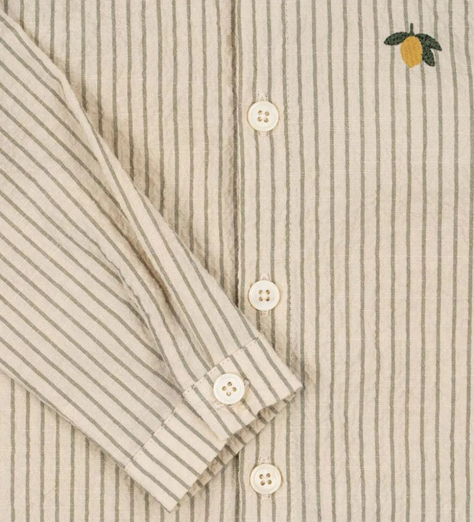 Konges Sløjd Skjorte - Elliot - Tea Stripe