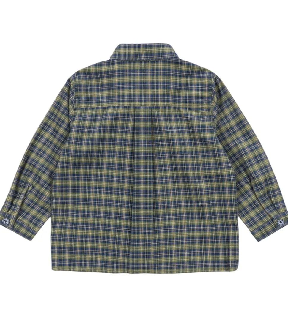 Konges Sløjd Skjorte - Fløjl - Cara - Laurel Blue Check