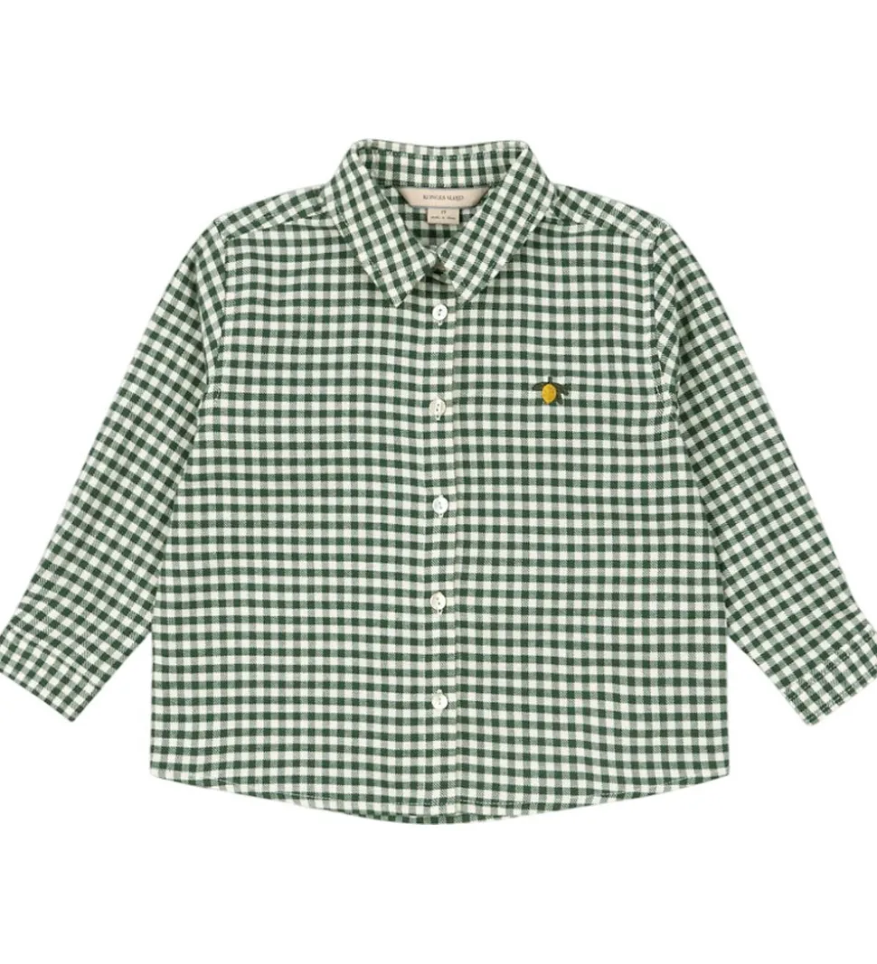 Konges Sløjd Skjorte - Foret - Green Check