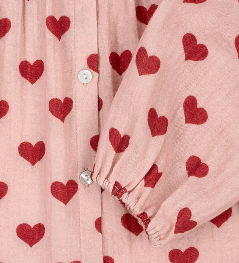 Konges Sløjd Skjorte - Musselin - Coco Frill - Amour Mellow