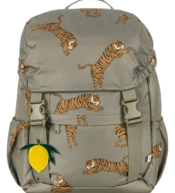 Konges Sløjd Skoletaske m. Gymnastiktaske - Clover - Tiger Oak