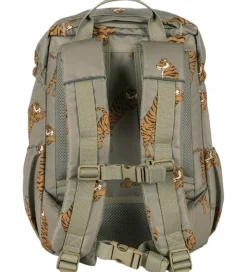 Konges Sløjd Skoletaske m. Gymnastiktaske - Clover - Tiger Oak