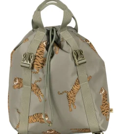 Konges Sløjd Skoletaske m. Gymnastiktaske - Clover - Tiger Oak