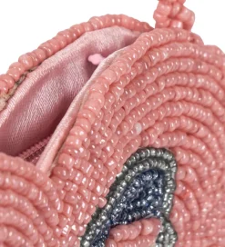 Konges Sløjd Skuldertaske - Beaded Heart - Amarena