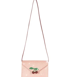 Konges Sløjd Skuldertaske - Love Letter - Pink Glitter