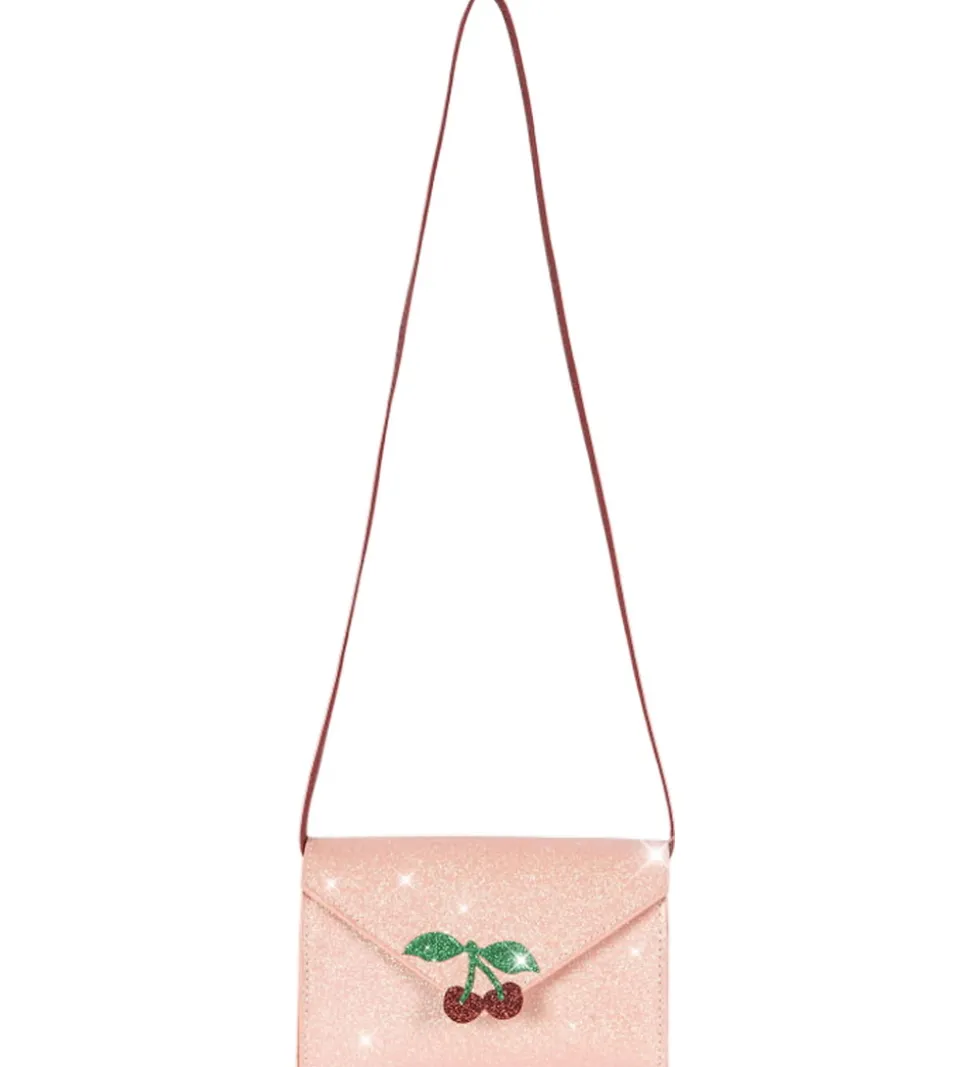 Konges Sløjd Skuldertaske - Love Letter - Pink Glitter