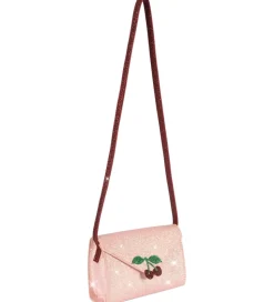 Konges Sløjd Skuldertaske - Love Letter - Pink Glitter