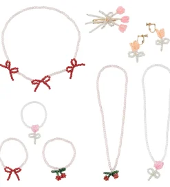 Konges Sløjd Smykkeskrin m. Indhold - All I Wish For - Bottle Gr