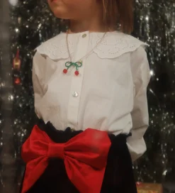 Konges Sløjd Smykkesæt - Armbånd/Halskæde - Cherry