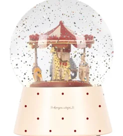 Konges Sløjd Snekugle - Ø: 10 cm - Karrusel m. Glimmer